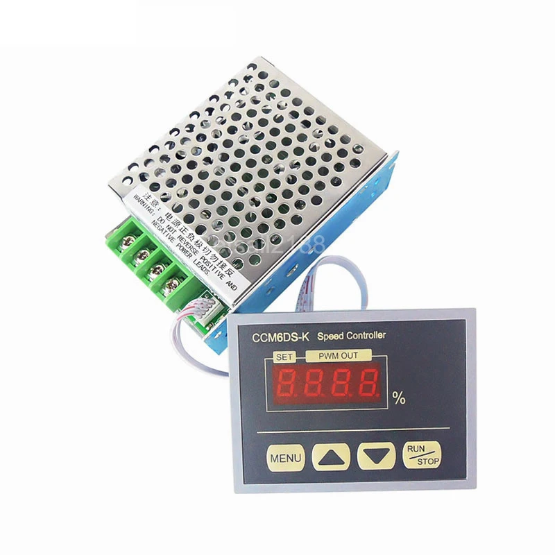 DC 12V-80V 30A цифровой дисплей PWM мотор регулятор скорости контроля 2400W