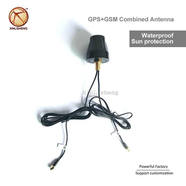 Factory Customized outdoor sma connector wifi satellite positioning 2in1 gsm gps antenna
