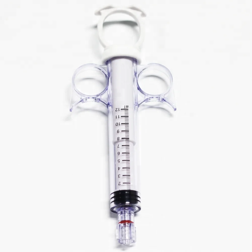 Disposable three finger ring/dose-control syringes (10ml 12ml)