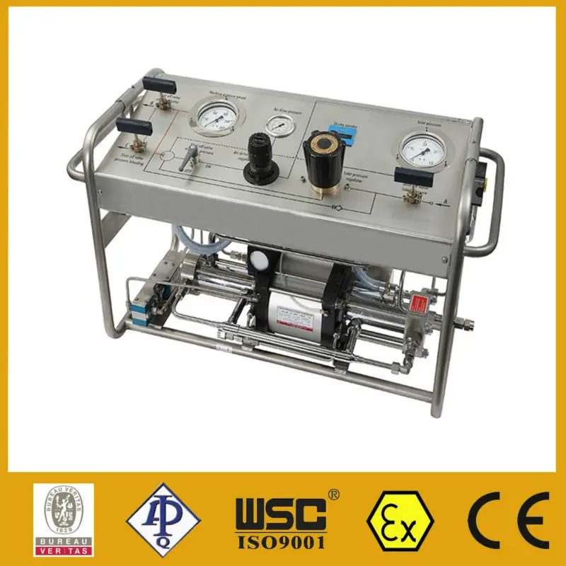 Портативный тест гидравлический клапан безопасности скамья для нефтепромысловых эксплуатации скважин