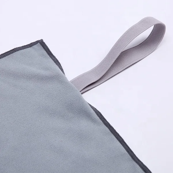 China supplier softtextile Microfiber suede fabric travel /sports/gym beach towel.hot yoga towel