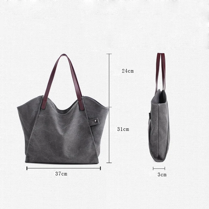 Wholesale New Design Girls Tote Bag Hot Selling Korean Stylish Bag Canvas Shoulder Messenger Bag for Women
