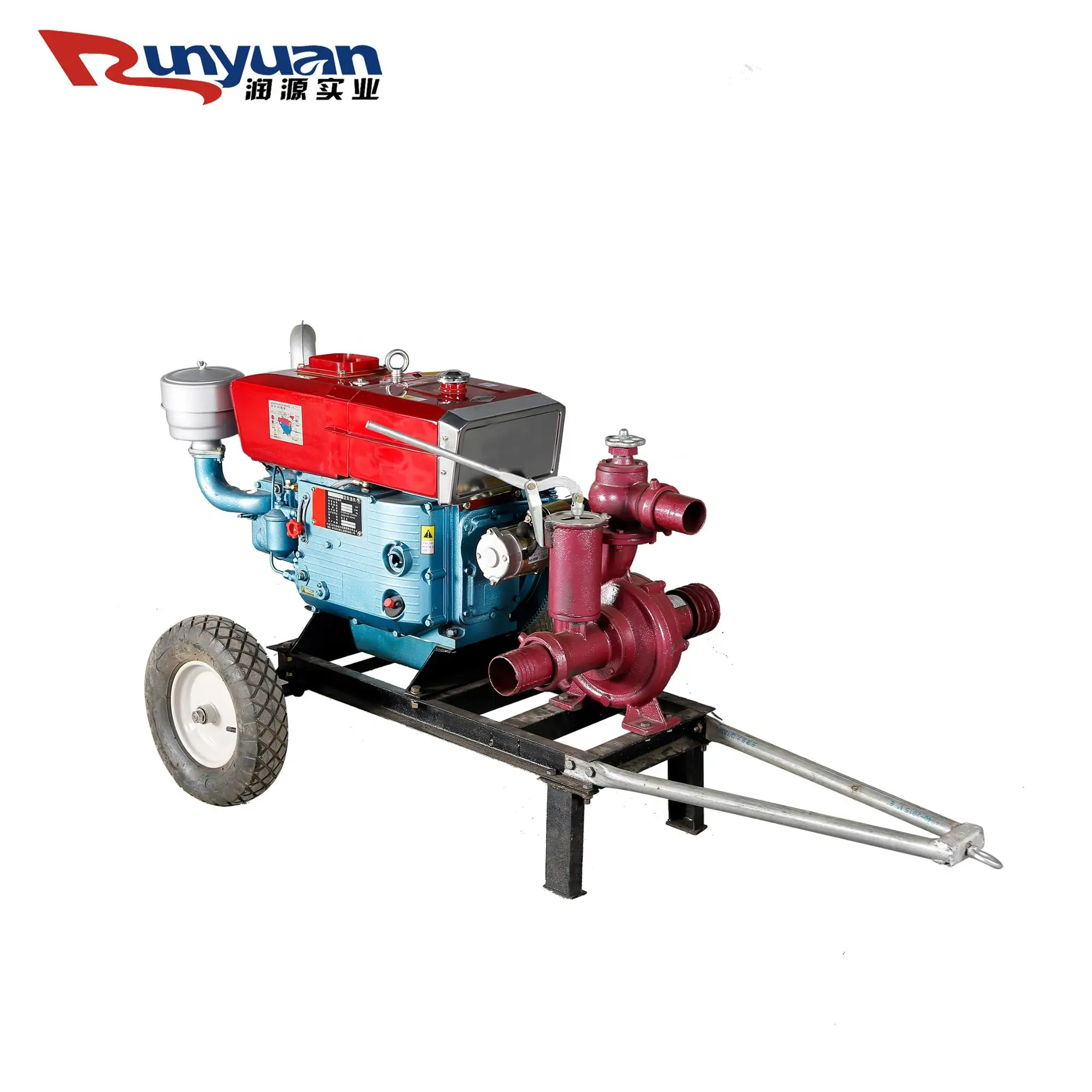 
80BP-68 price of 15-20hp long distance high pressure agricultural irrigation diesel engine water pump 