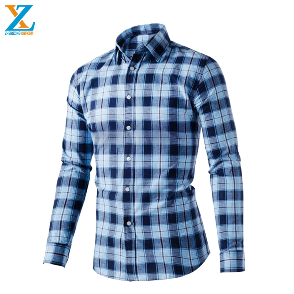 Latest shirt designs Long sleeve 100% cotton official shirts for men