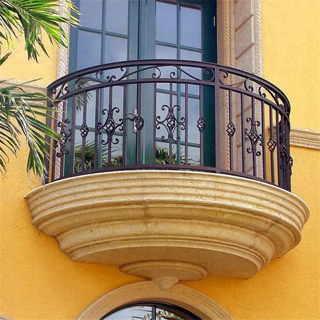 Exterior wrought iron railing/veranda railing/balcony railing