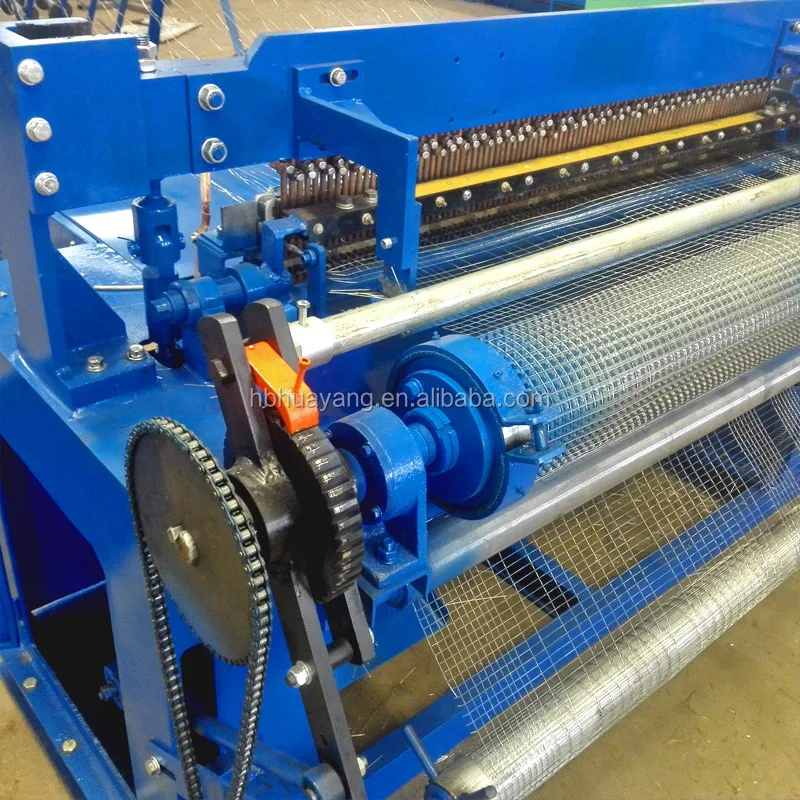 Full Automatic Galvanized Roll Welded Wire Mesh Making Machine Factory