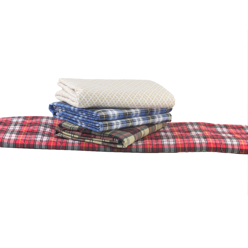 
High absorbent hospital washable underpad reusable incontinence bed pad 