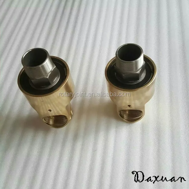 15A Dual flow elbows male swivel rotary joint hydraulic Quick connector