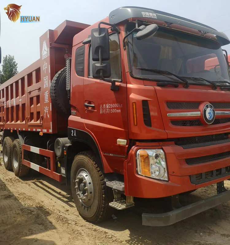 hengyuan Pakistan Used Sinotruk Howo Dump Truck