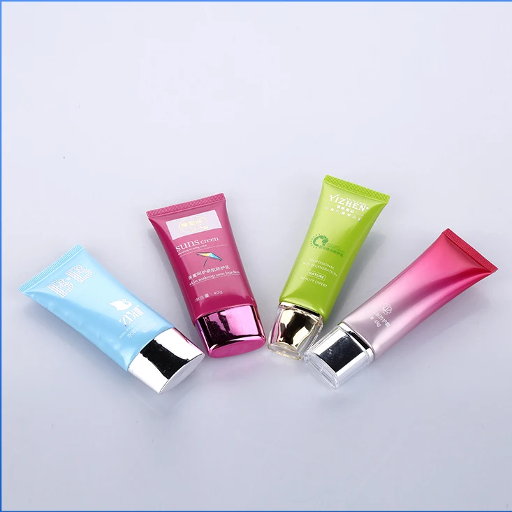 Cheap price raw material plastic body lotion packaging laminate squeeze tubes for body creams