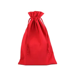 Маленькая льняная цветная хлопчатобумажная сумка на шнурке neno