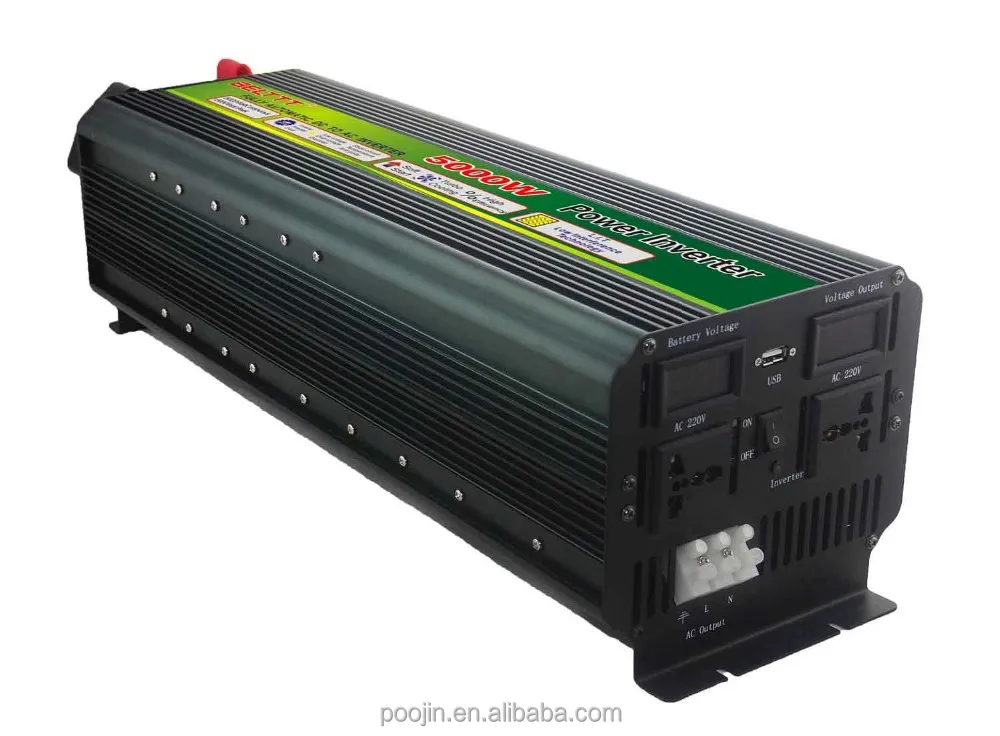 5000W 24V CE & ROHS сертифицированный инвертор солнечной энергии модифицированный синусоидальный мощности с большой емкостью