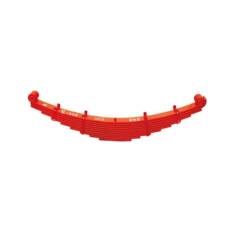Carriage leaf spring dump truck suspension part