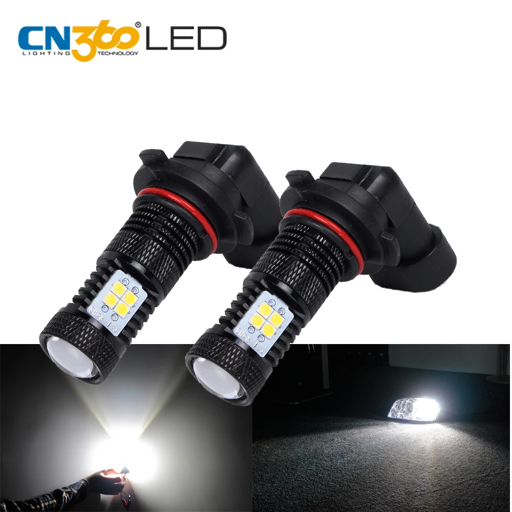 14SMD 28 Вт LED HB3 HB4 9006 9005 туман лампочка 950LM 6000 К 12 В Белый DRL