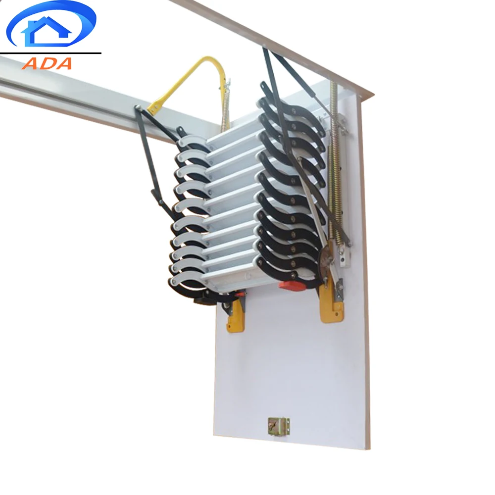 Складная чердачная лестница из углеродистой стали