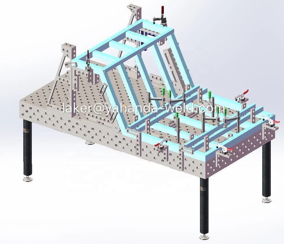 Hardness and Strong 3D Welding Table with Clamping tools