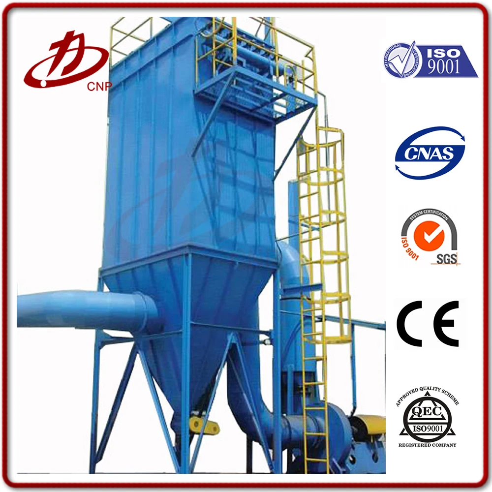 bag dust collector for aluminium melting furnace