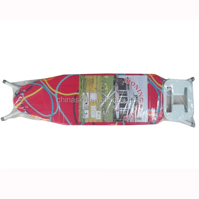 Commercial industrial folding ironing board