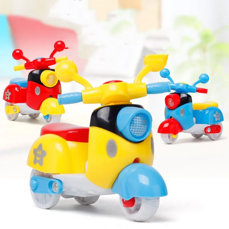 
Hot selling plastic inertia motor friction car toys kids plastic toys Friction Tractors Toy 