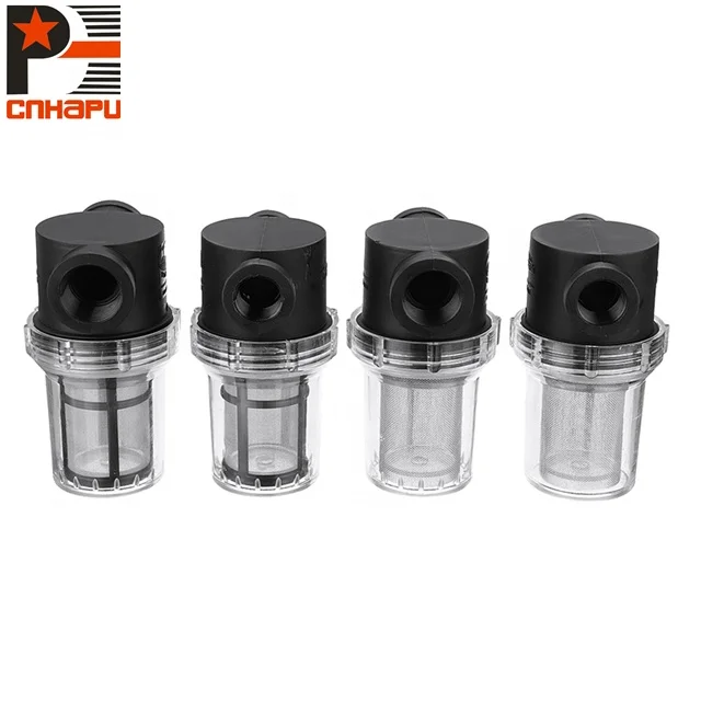 Садовый пруд 1/4 дюйма 3/4 дюйма встроенный высокопробная арматурная сетка, фильтр грубой очистки воды фильтр насоса для полива и орошения высокая пропускная способность фильтра трубопровода