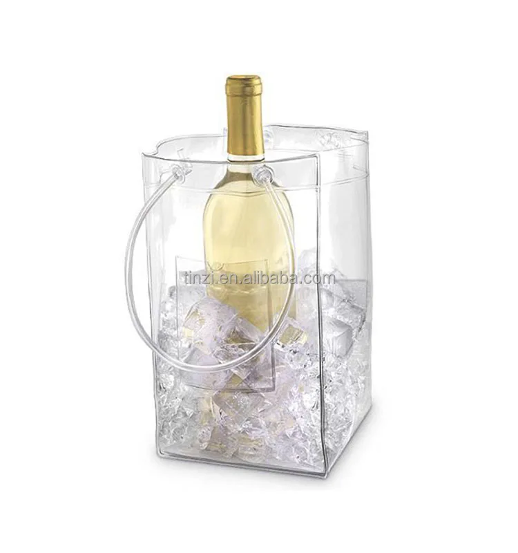 
 Рекламный пластиковый ПВХ охладитель для вина, сумка для льда  