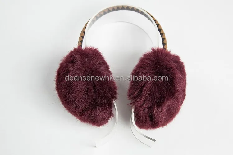 2024 New Custom Made Acrylic Fluffy Thick Fall Winter Warm Men Women Teen Multi Color Knit Earmuff With Music Speaker Headphone