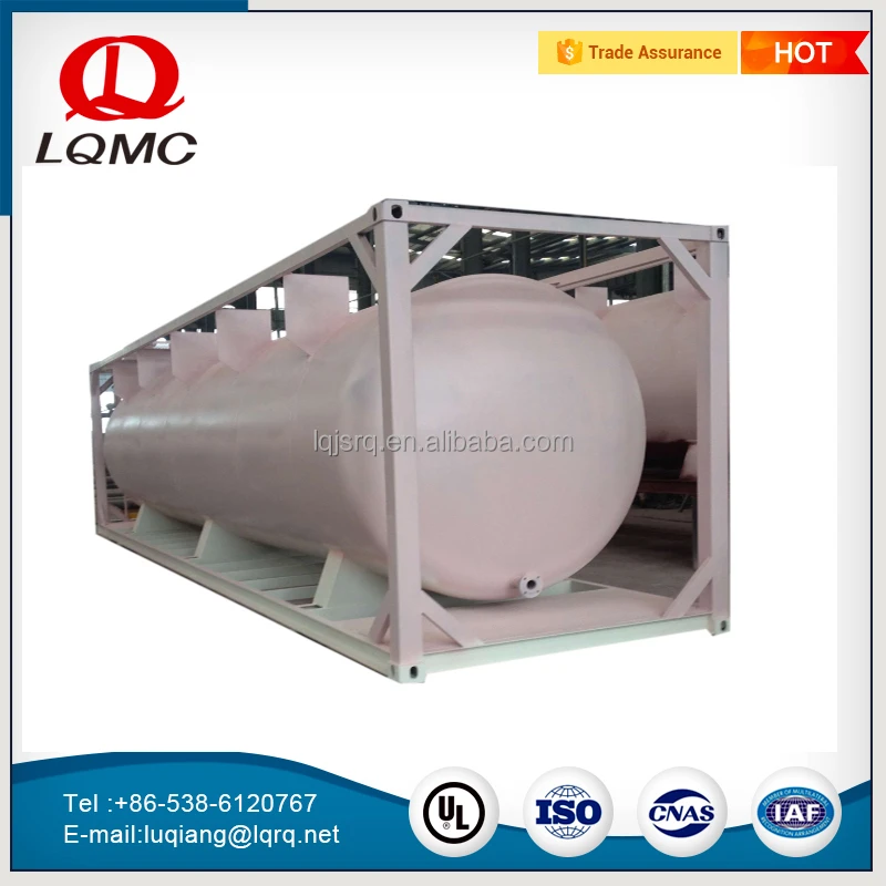 20000L carbon steel liquid storage iso tank containers price
