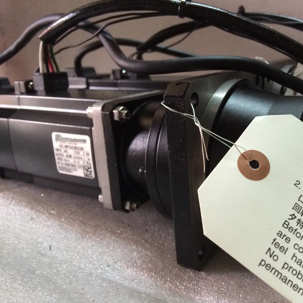 400W HC-MFS43BG2 3AC Servo Motor HC-MFS43BG2K with K9005 Gear