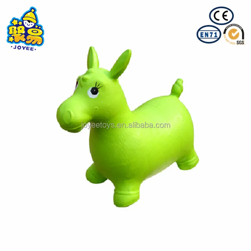 
Wholesale Eco-friendly strong PVC bouncing hopper kids jumping animal toy 