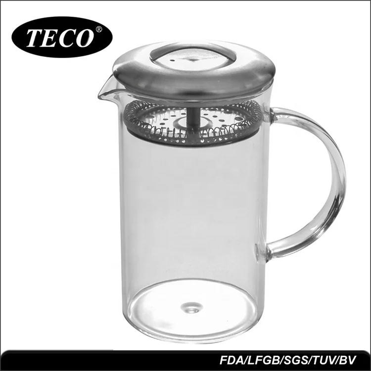 Eco-Friendly Transparent Heat Resistant Clear Borosilicate Glass Tea Pot