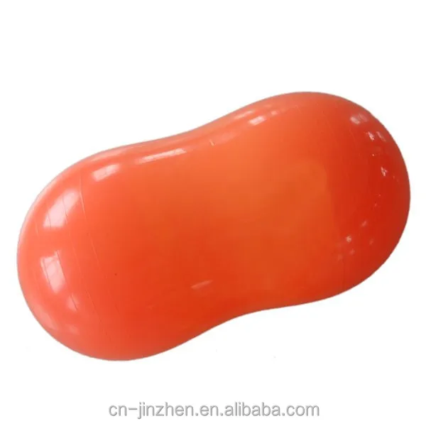 PVC purple Oval Gym Ball exercise ball peanut ball