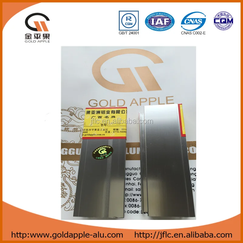 Hot sales items of PINGGUO JIANFENG ALU------Aluminum profiles for Iraq Market Best price ever better quality than others