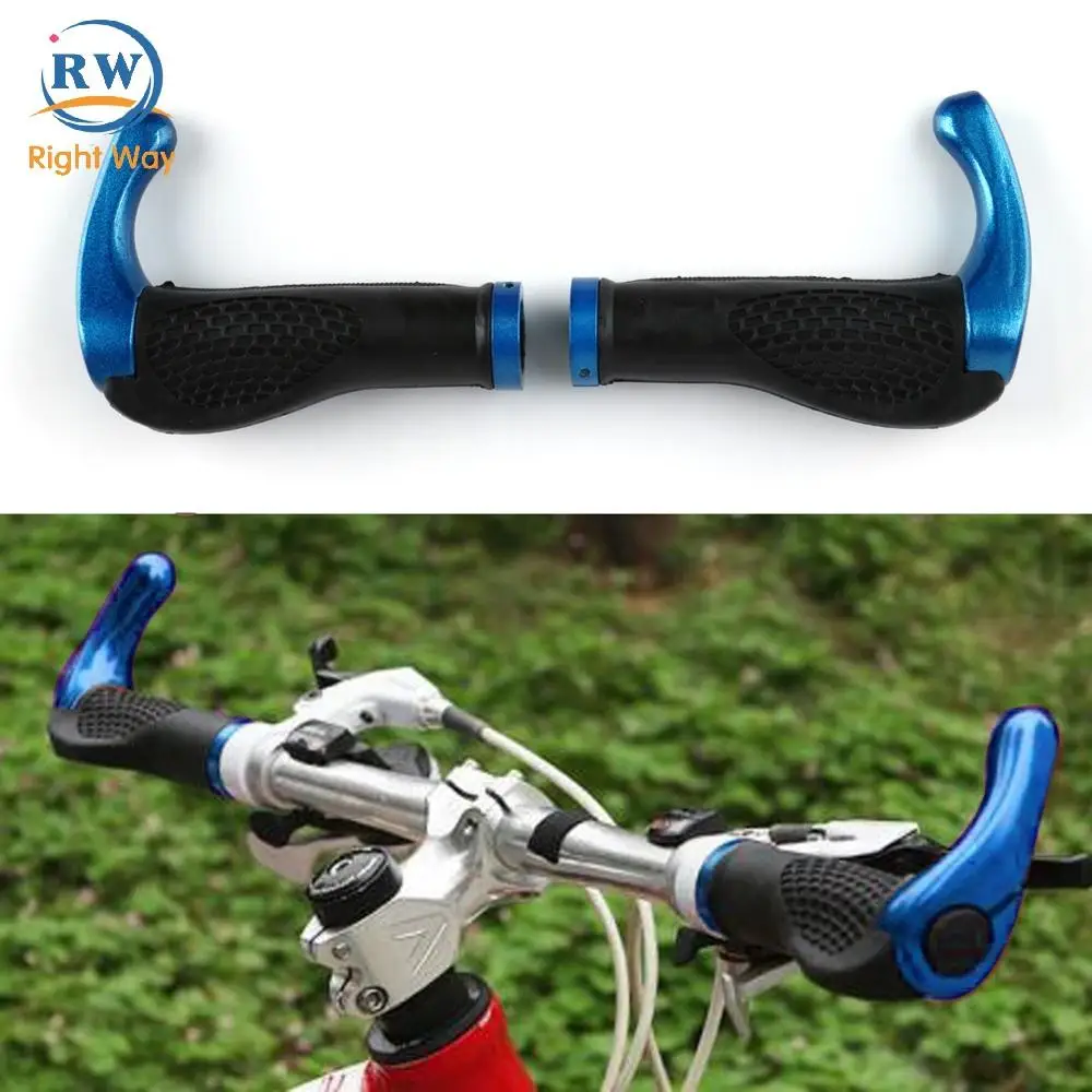 Wholesale Economic Mountain Bike Cycling Double Lock-on Handlebar Grips