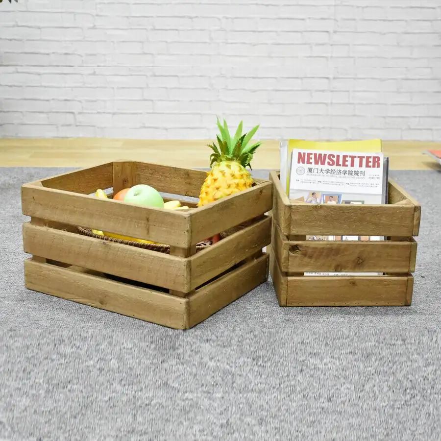 Luckywind wholesale USA hot-selling wooden industrial storage crate