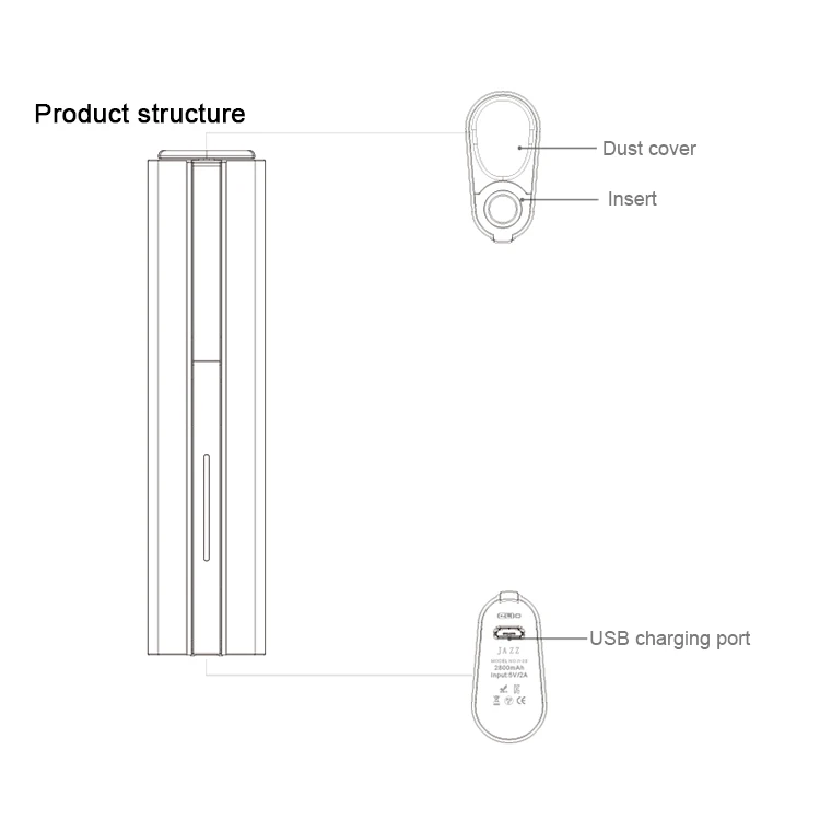 
Factory direct sale new type electronic cigarette heating device with cleaner 