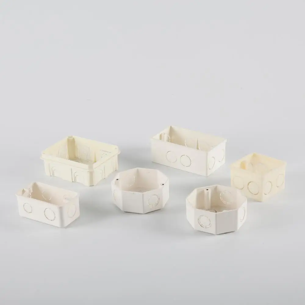 
High precision pvc electric box plastic injection mould junction box mold 
