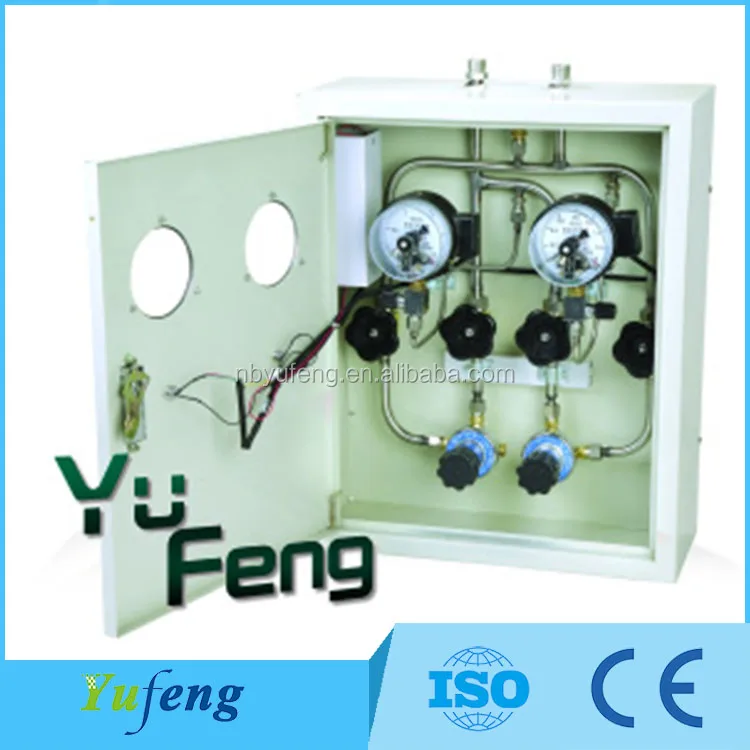 Hospital Medical Gases Supplying Pipeline System ISO Medical Oxygen Switchover Manifold Cylinder System for Hospital Oxygen