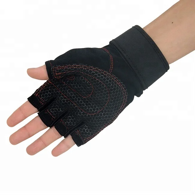 Fitness Workout Exercise Weight Lifting Training half finger cycling gloves for outdoor sports