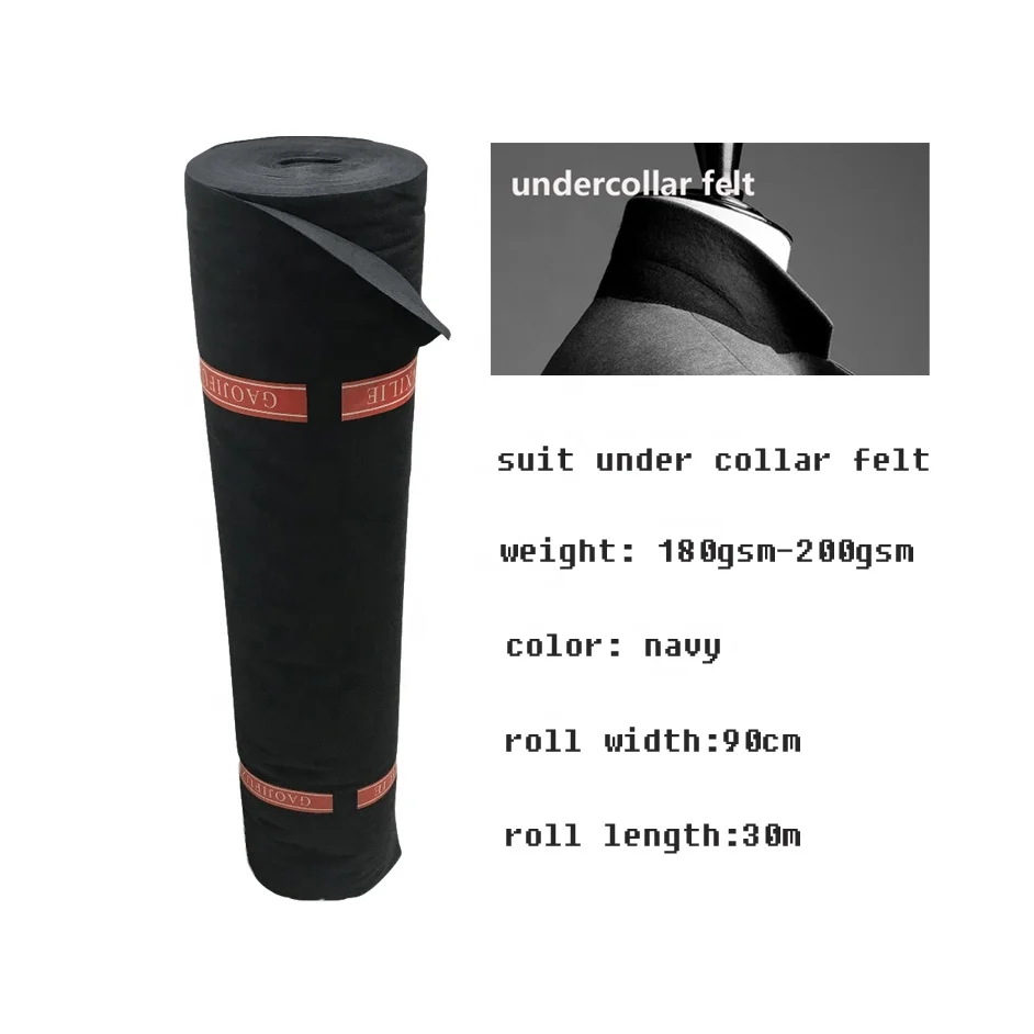 Игла punchnon сплетенный костюм воротник ткань под воротником вырез войлок для мужской рубашки воротник дизайн высокое качество подкладка ткань