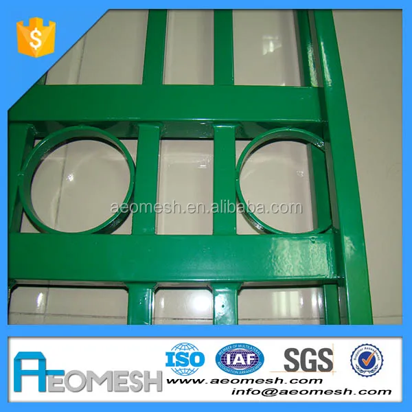 New Design Spear Top Fencing Hot Sale,wrought iron fence/used wrought iron fencing/used pool fence