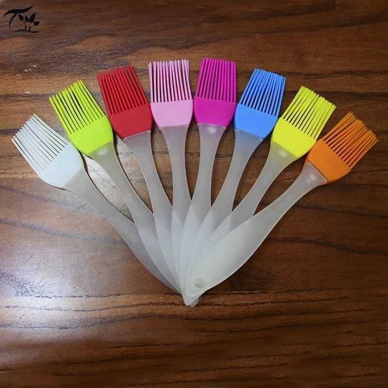 
Cooking Silicone Oil Basting Brush Easily Cleaned Non-stick Silicone Brush for Baking 