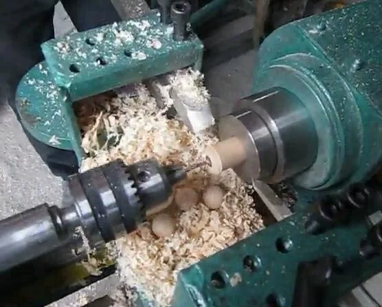 semi-automatic wooden ball making machine/wooden bead maker