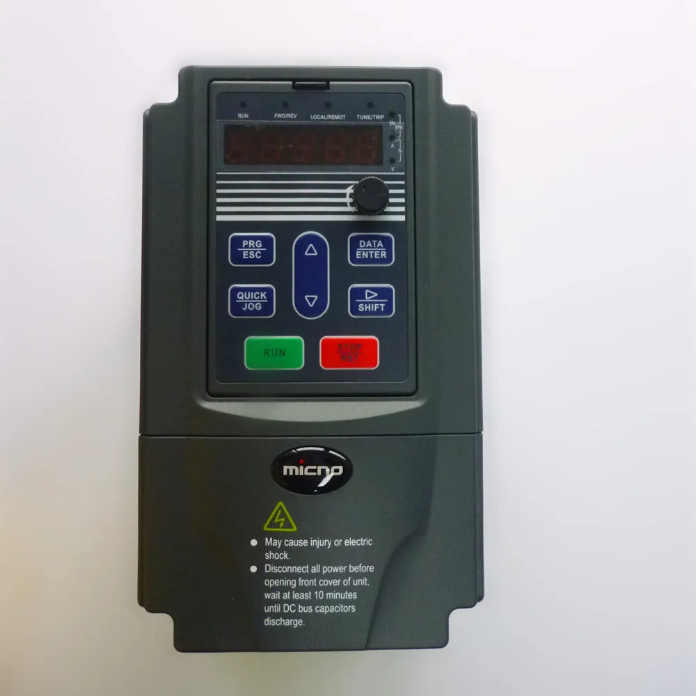 
Energy saving single phase AC 3 phase 220V 2.2kW 3HP solar pump inverter with MPPT 