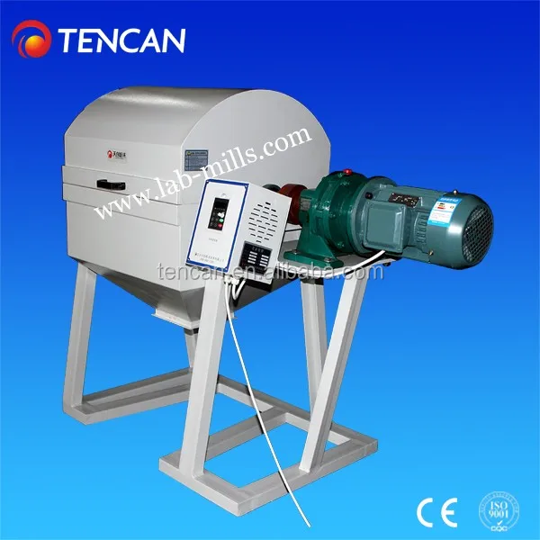 China Tencan 50L Industrial type rolling ball mill machine and top quality detergent powder grinding machine