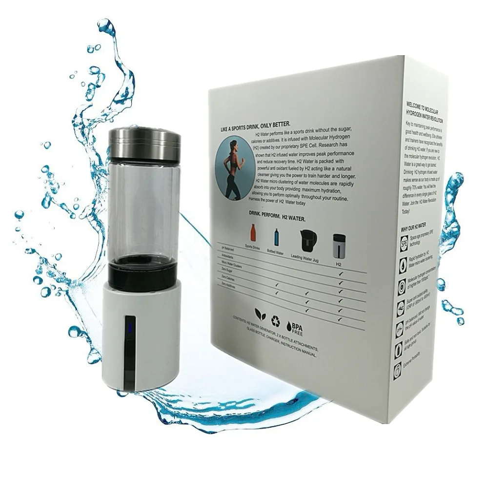 Newest Hydrogen Water System Latest Hydrogen-rich Water Ionizer Machine Generator