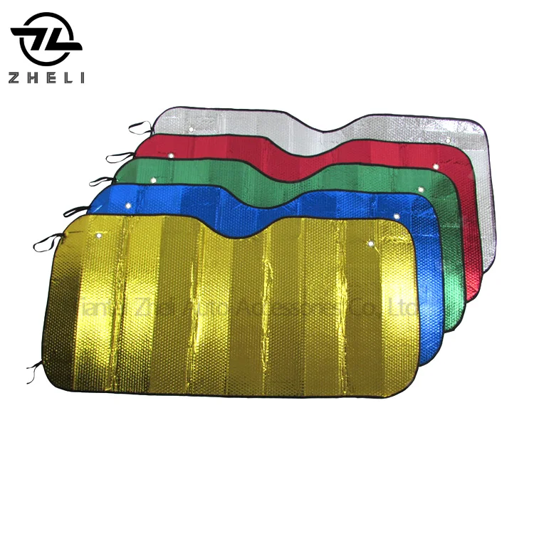 
Cheap sun shade PE coated aluminum film folding sunshades car sunshades for car 