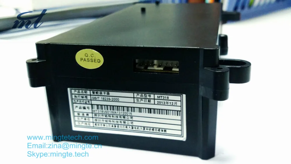 Новый продукт 3 в 1 вставить магнитных чтения / записи с iso и ibm формат мотор чтения карт MT318-6.0