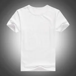 OEM blank men short sleeve plain no brand custom plain white t shirts