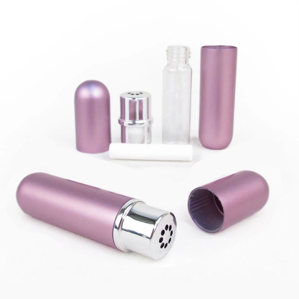 Personal Aromatherapy Blank Nose Inhaler Stick Portable Refill Essential Oil Wick Personal Relax DIY Scent Nasal Inhaler