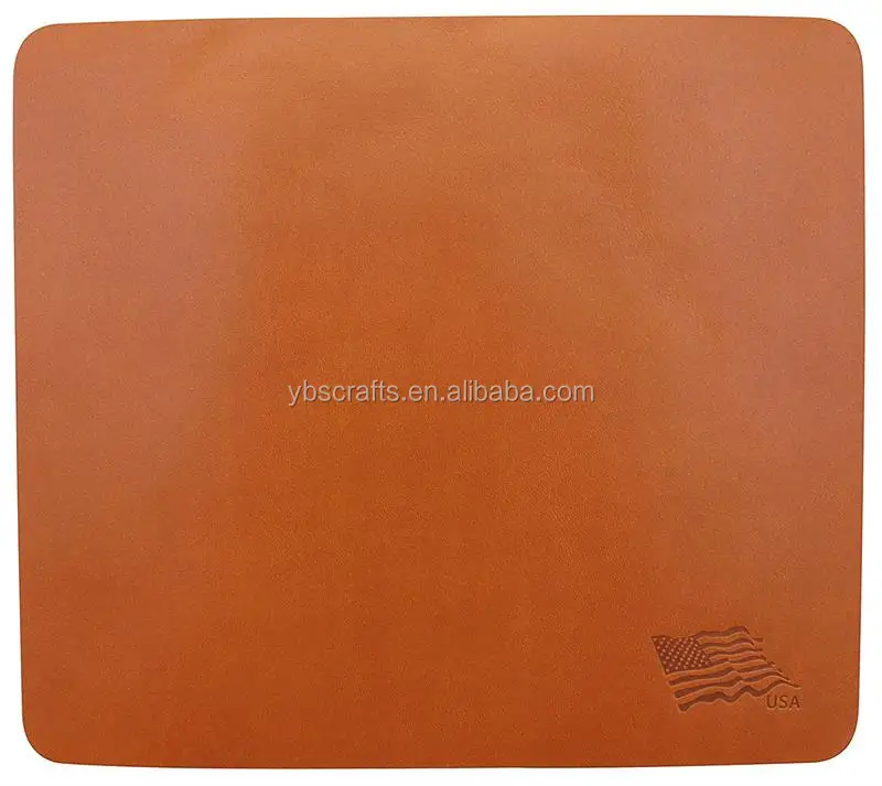 Коврики для мыши из натуральной кожи настольные коврики с логотипом Deboss коврик сублимационной